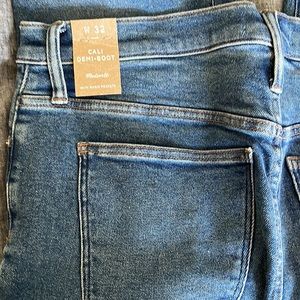 NWT Madewell Cali Denim Boot